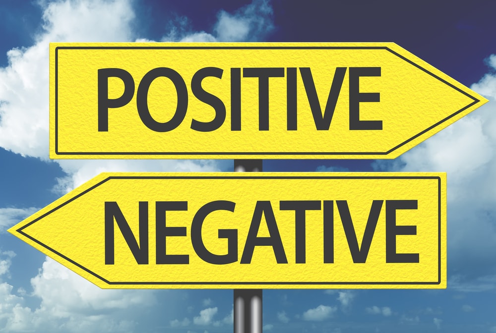 Positive vs. Negative Spectrum